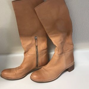 Prada leather boots, size 38, light wear WOW!